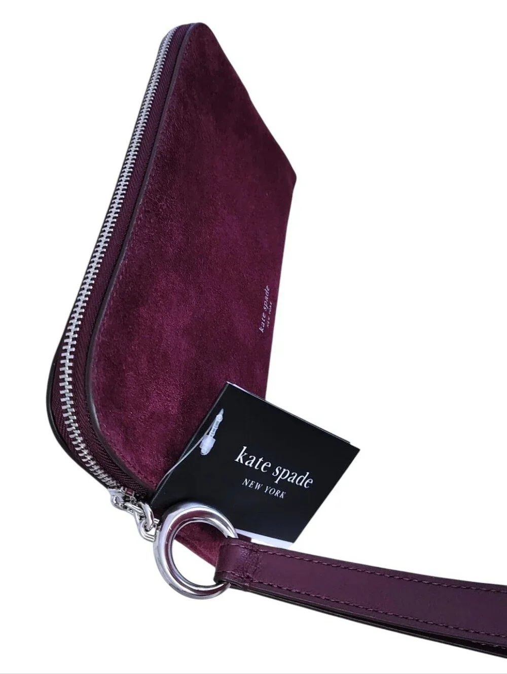 Kate Spade Suede Wristlet
